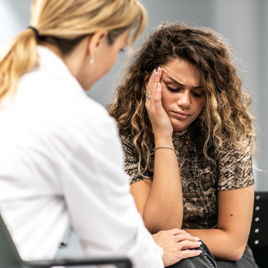 A quiet, grounded moment — addiction counselling support
